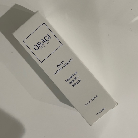 Brand new box fresh obagi daily hydro drops facial serum 1 oz